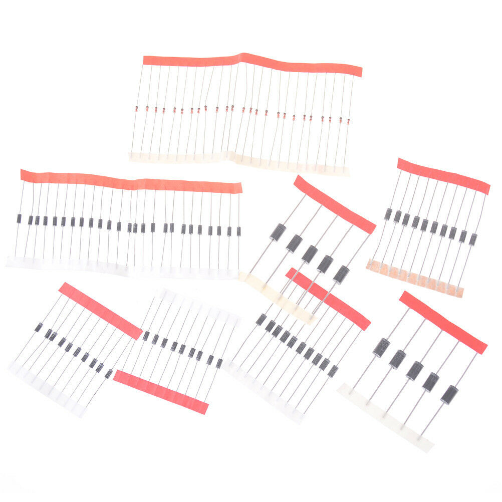 8 Valeurs 100Pcs Schottky Diode Assortment Kit IN4007 IN4148 IN5822 FR10.l8