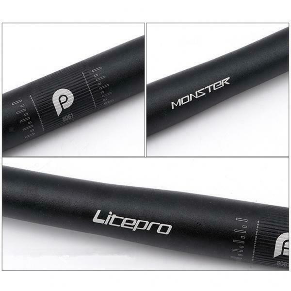 Aluminum Alloy Bicycle Handlebars 25.4mm Clamp 22.2mm Grips Flat Bar Handlebars