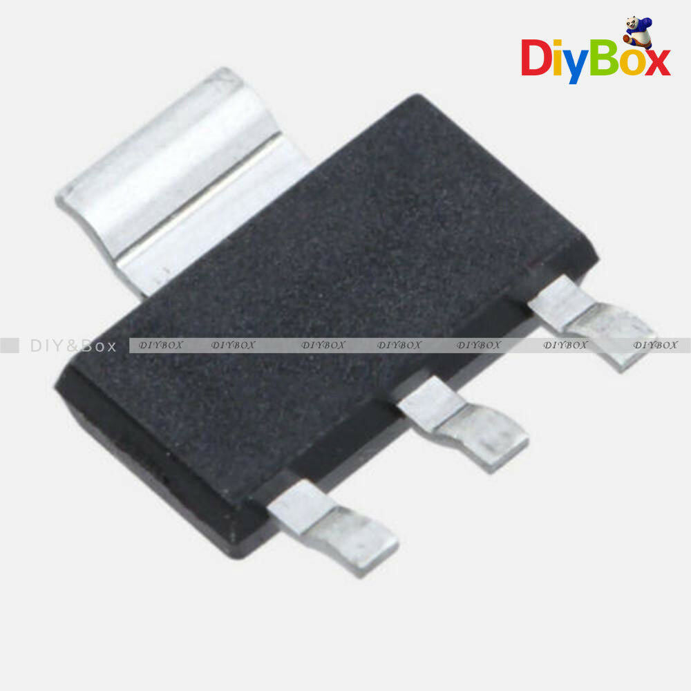 10PCS AMS1117 LM1117 1A 5V SOT-223 Voltage Regulator NEW