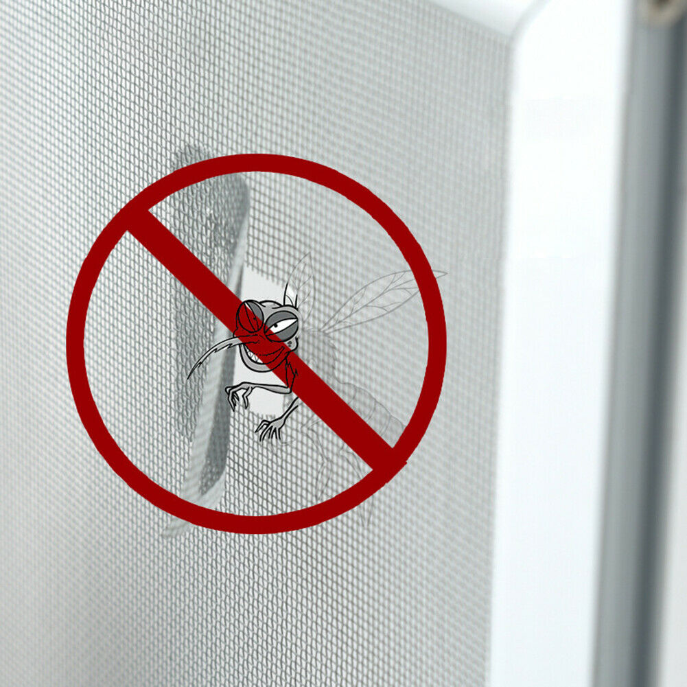 Screen Window Net Adhesive Anti-mosquito Fly Insect Repair Patch Stickers Tool