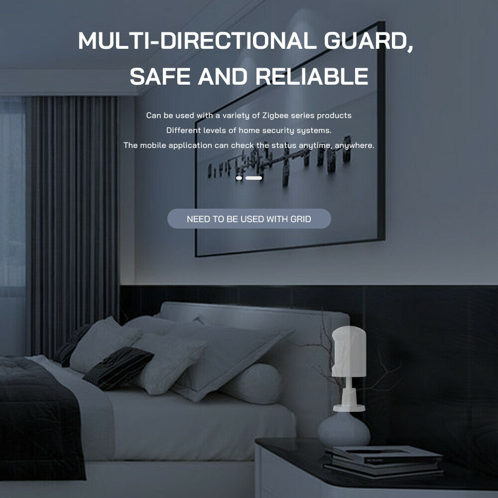 Tuya Wireless Smart Motion Sensor Alarm Home Security Gateway Alarm System NEW