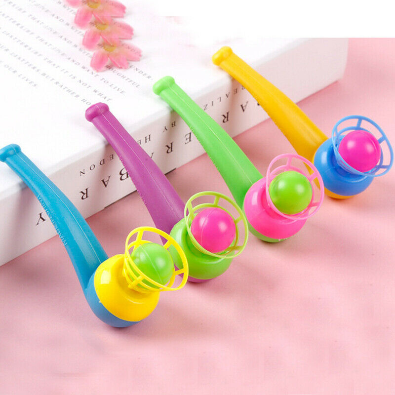 1Pcs Suspended Blow Pipe Blow Ball Rod Board Game for Children Balance Tr.l8