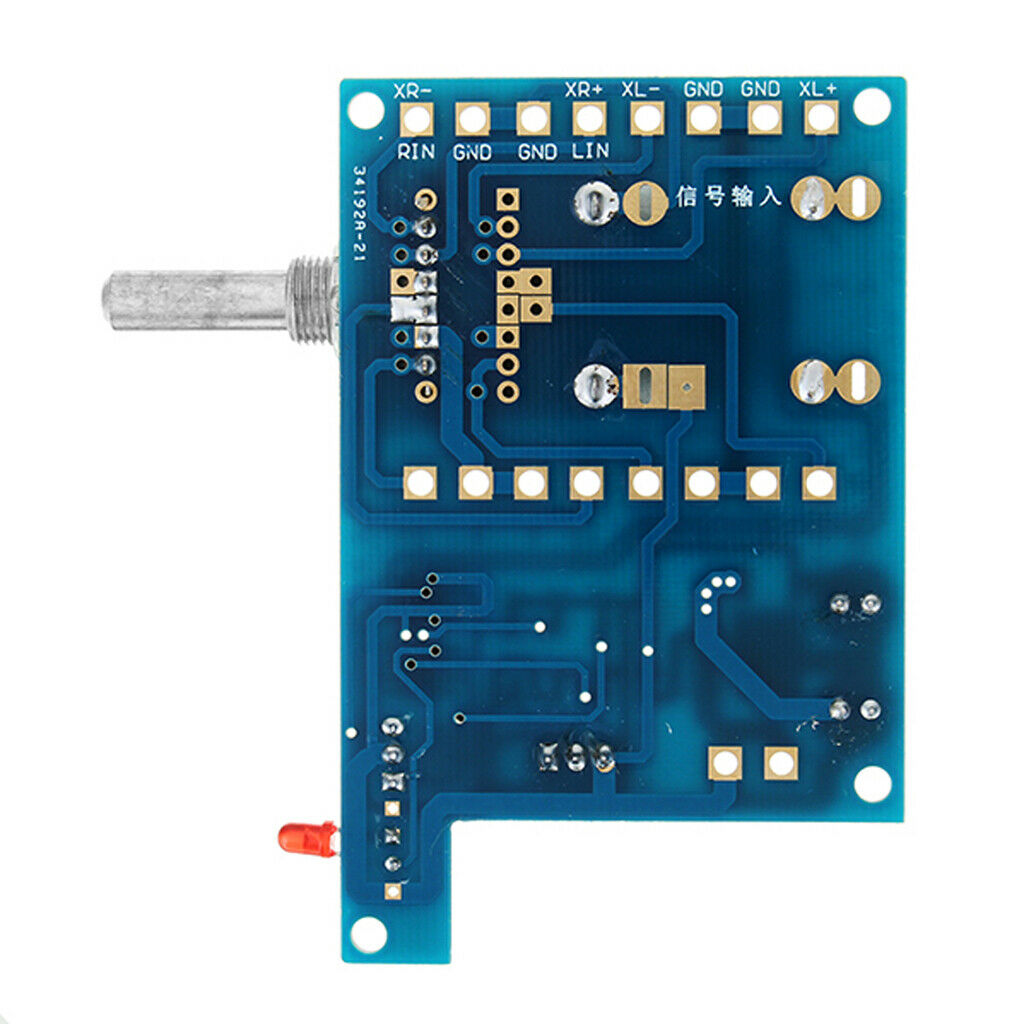 1 Ã— AC / DC 9V volume control board including remote control switch