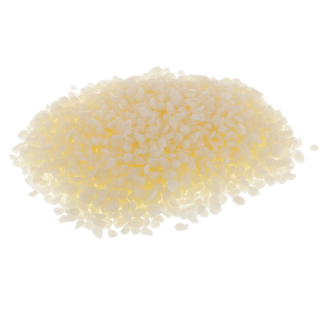 100g 100% PURE ORGANIC WHITE BEESWAX PASTILLES BEADS DIY COSMETIC PRODUCTS SOAP