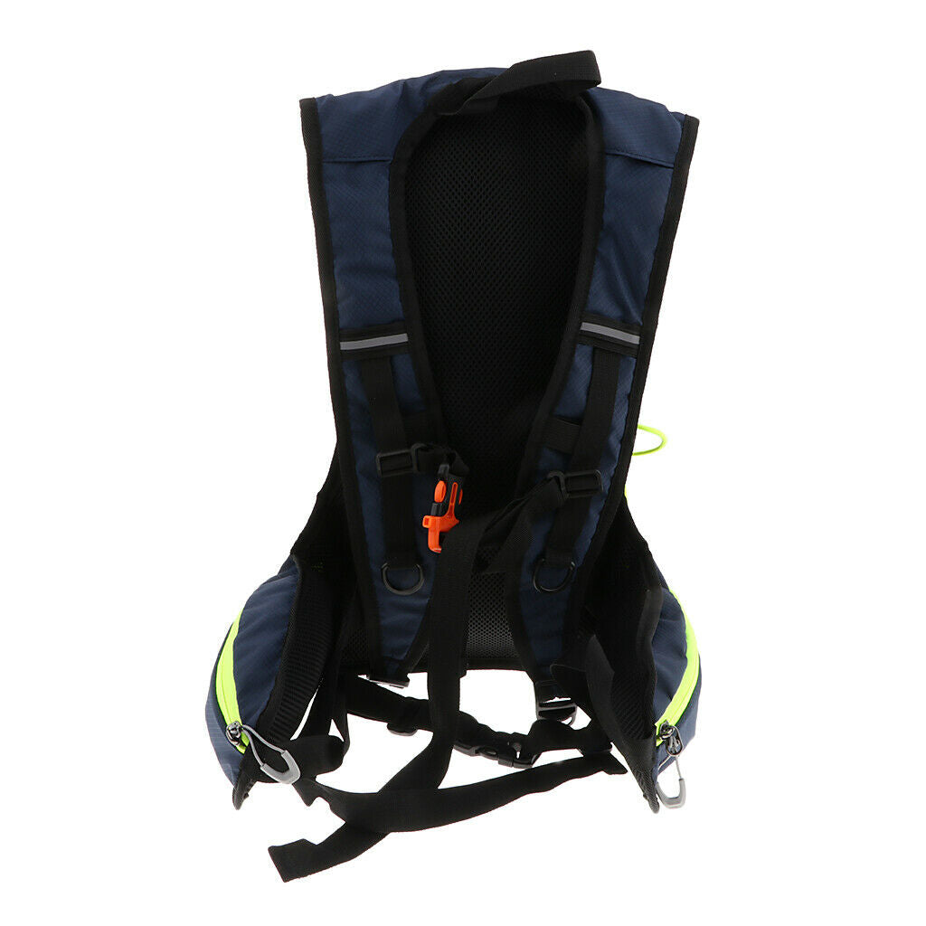 Water Bladder Bag Backpack Unisex Outdoor Hydration Rucksacks Navy