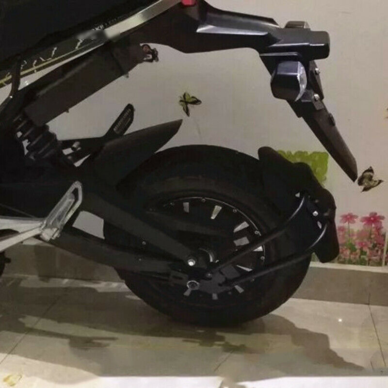 Motorcycle PVC 10-13'' Rear Wheel Fender Mudguard Protector Frame Splash Guard