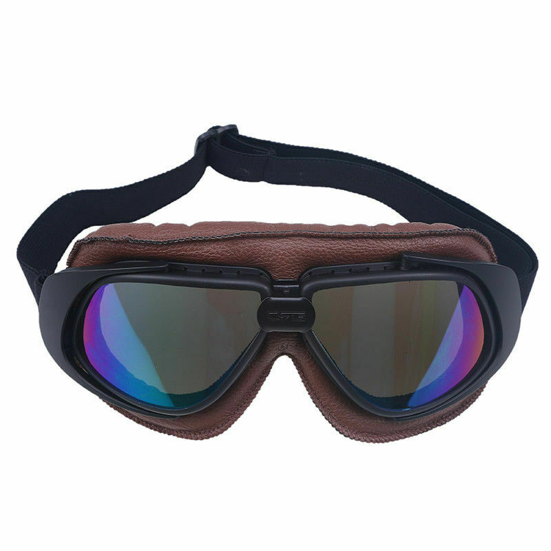 Purple Goggles Motorcycle Snow Glasses Anti UV Snowboard Ski Skate Winter Sports