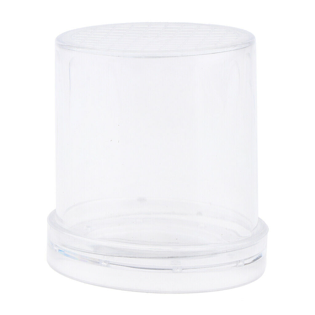 Round Bug Watch Box Jar Holder Container Insect Viewer Magnifying Glass
