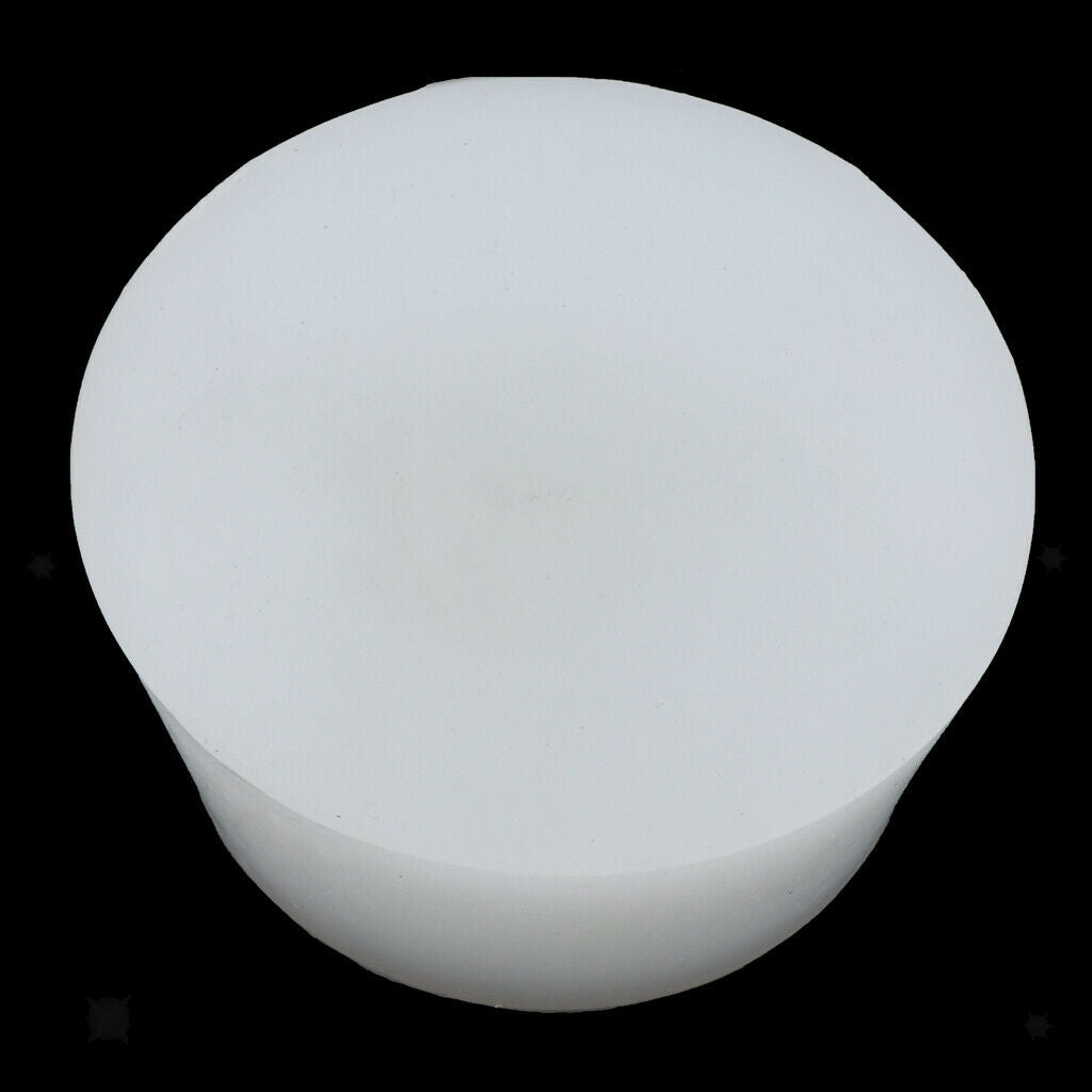 White Solid Silicone Bung Rubber Stopper for Brew Accessories 66mm-56mm-41mm