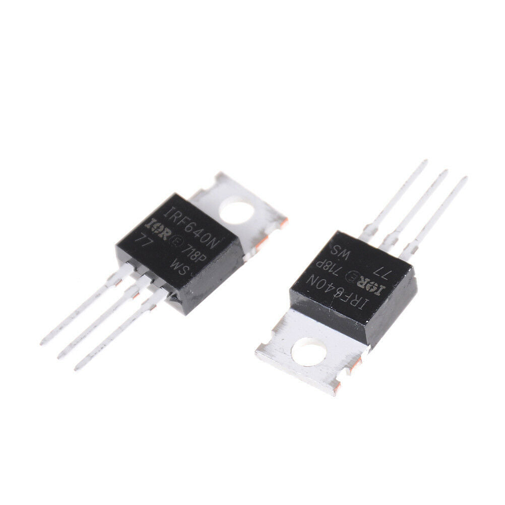10PCS New IRF640 IRF640N Power mosfet 18A 200V TO-220 bdbacaIACA