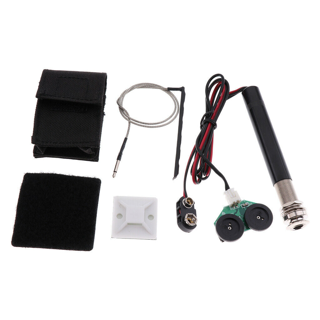 Acoustic Guitar Preamplifier Piezo Pickup for Classical Guitar Ukulele