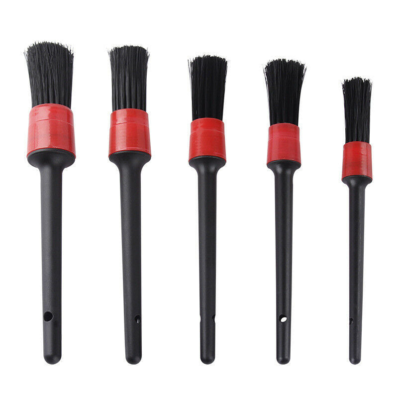 5Pcs Car Detailing Brush Auto Car Cleaning Set Dashboard Air Outlet Clean Brush