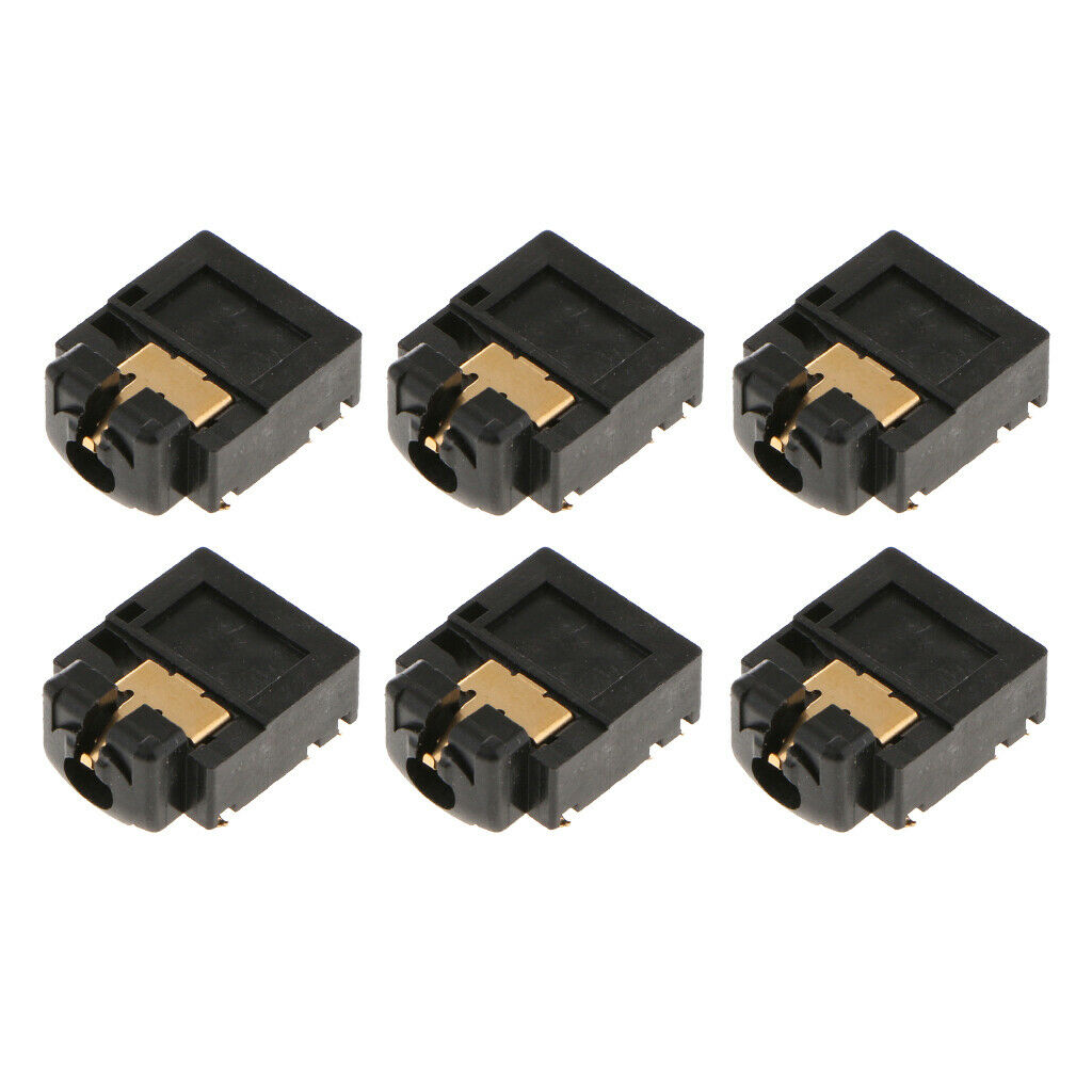 6 Lot 3.5mm Jack Replacement Headphone Plug Headset Port Earphone Socket for