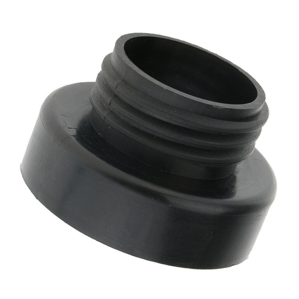 Solid IBC Tote Tank Valve Adapter for Hose Pipe Plastic 3 inch Fine Thread to 2