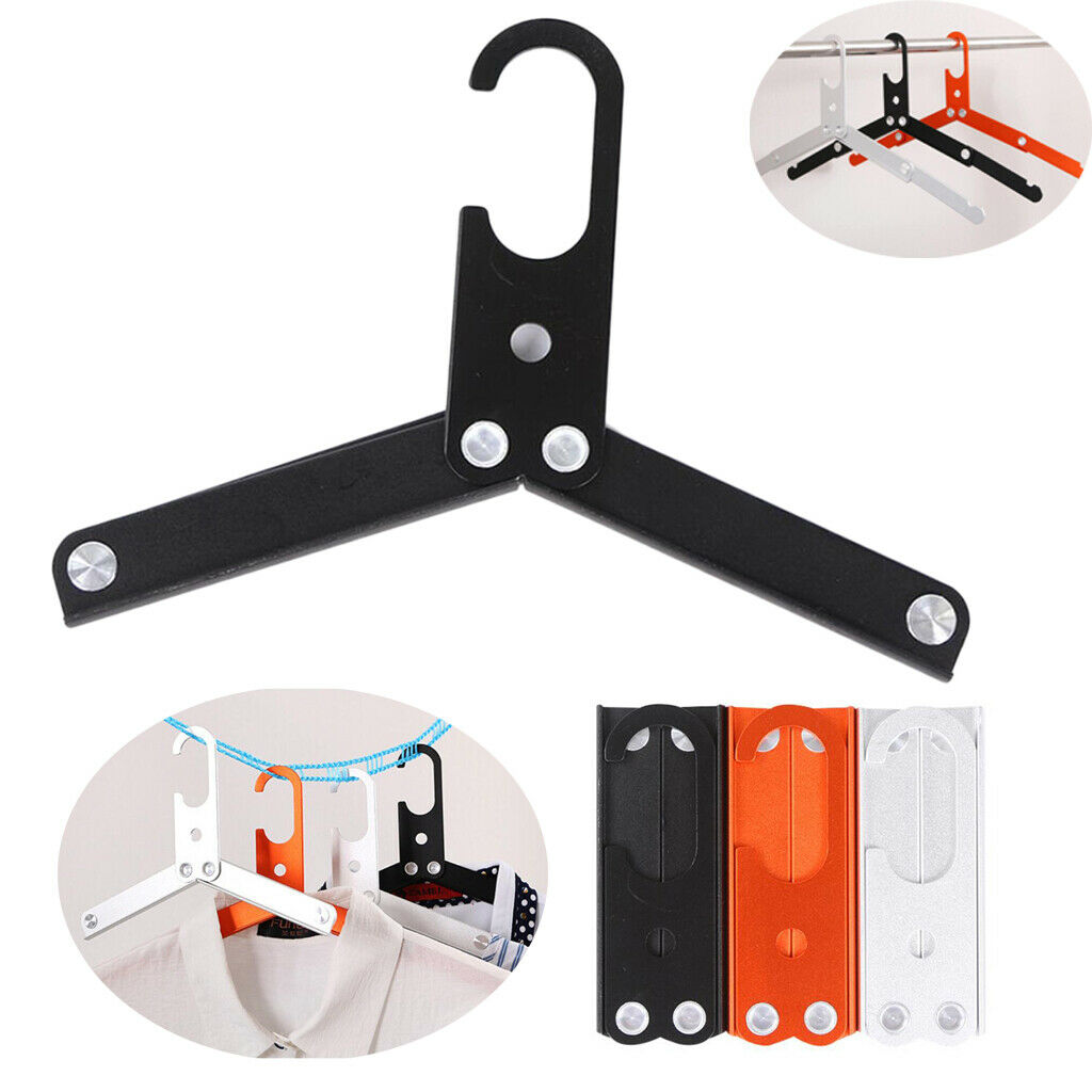 Foldable Hanger Sturdy Clothes Drying Rack Travel Accessories for Coat