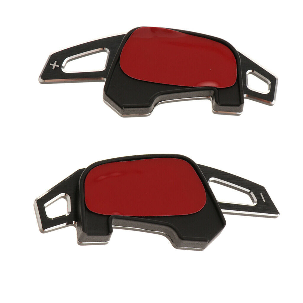 Brand New Black Aluminum Car Steering Wheel Paddle Extension Extender Shifters