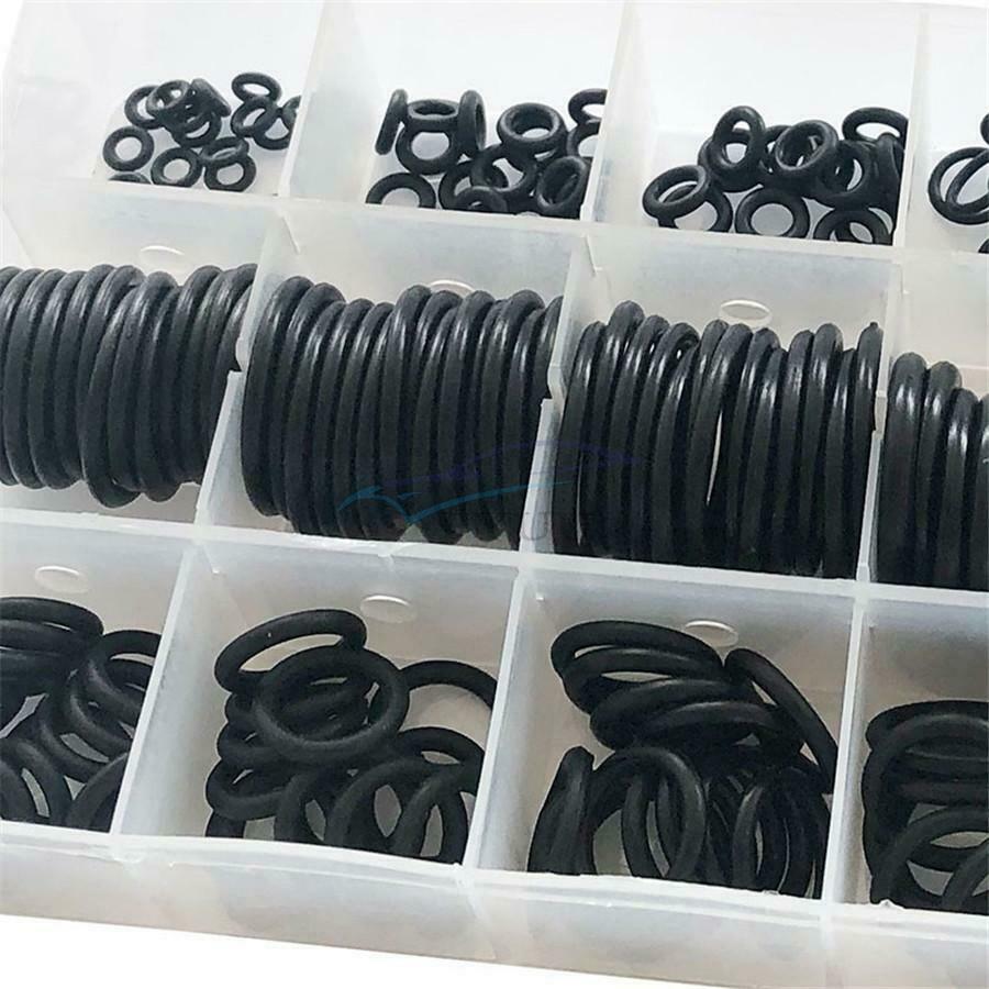 1 Set / 279PCS Car O-ring Rubber Gasket Set Black Nitrile Gasket Universal