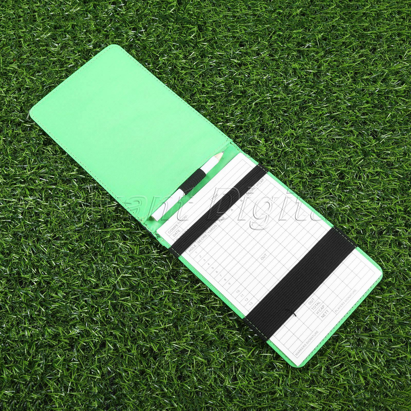Golf Marke Golf Score Card Holder Golf Score Writing Pen Score Marke Use Tool