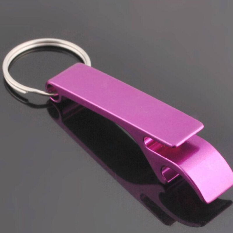 Metal Openers Key Chain Keychain Ring  Beer Bottle Can Opener Bevera.l8