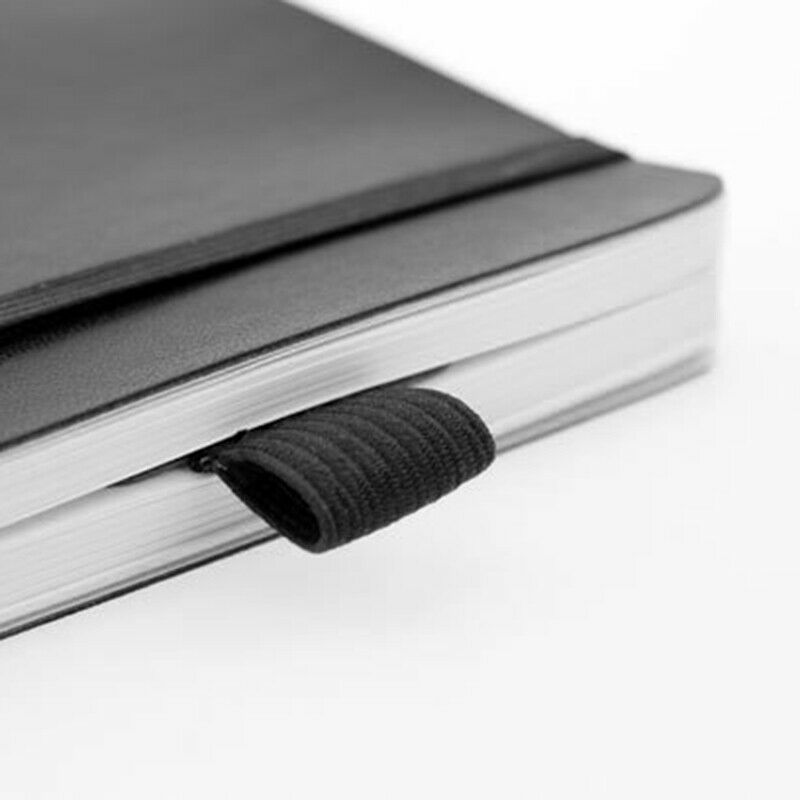 1Pcs Elastic Pen Loop Pencil Holder Notebook Pen Sticky Self-Adhesive Leather HN