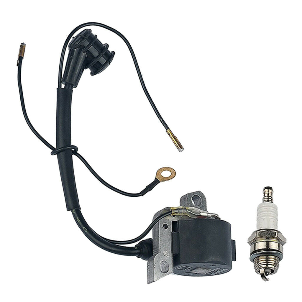New Complete Ignition Coil with Spark Plug Fits for Chainsaw 024 026 028 029
