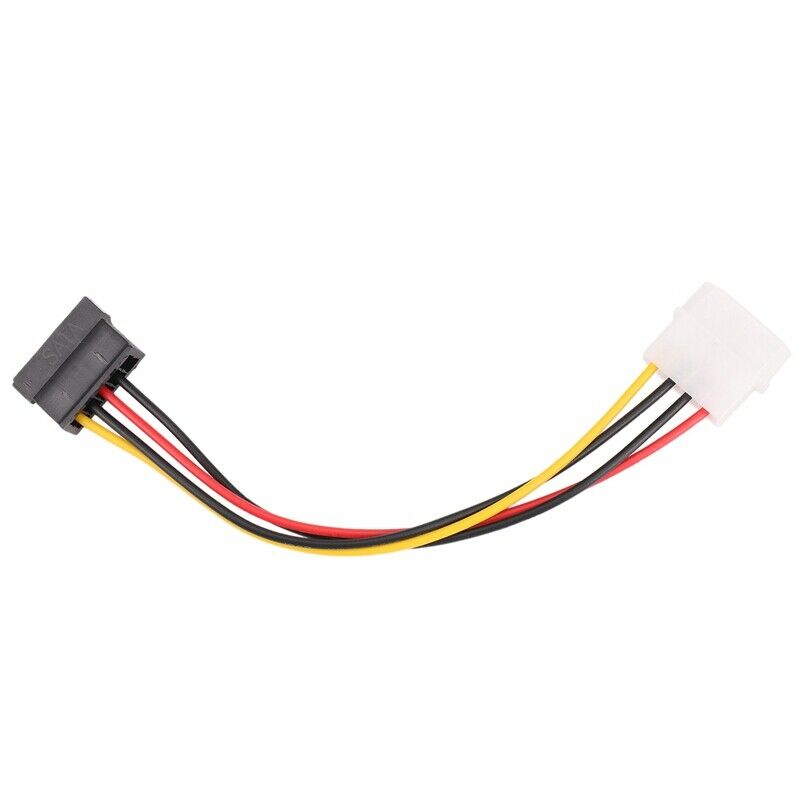 IDE/Molex/IP4/4-pin to SATA Power 15-pin Connector Converter Adapter Cable N7Y1