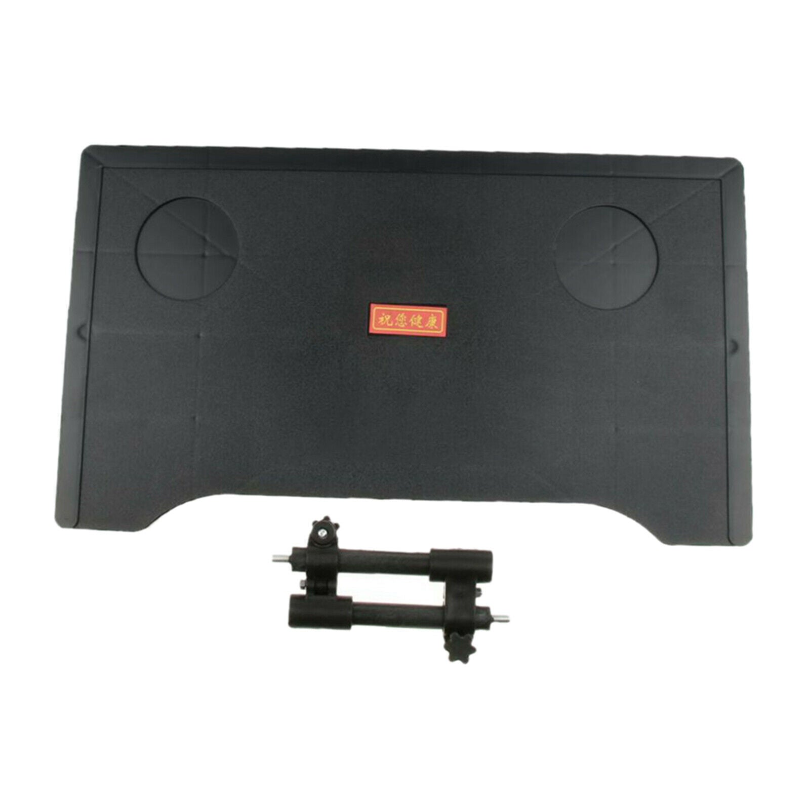 Wheelchair Tray Table with Two Cup Holders+Wheelchair Footrests for Disabled