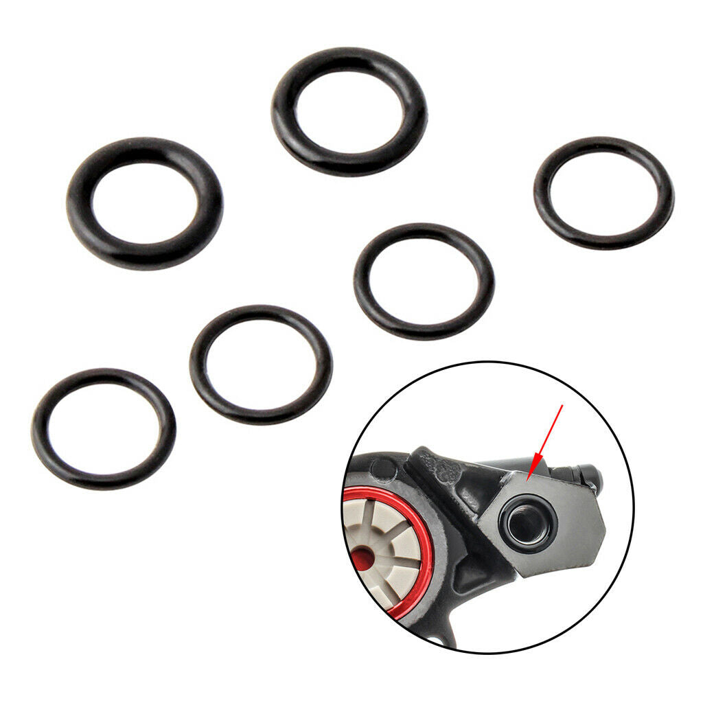 5Pack Rubber O-Rings Cycling Mountain Bike Disc Brake Oil Tube Gasket Seal Rings