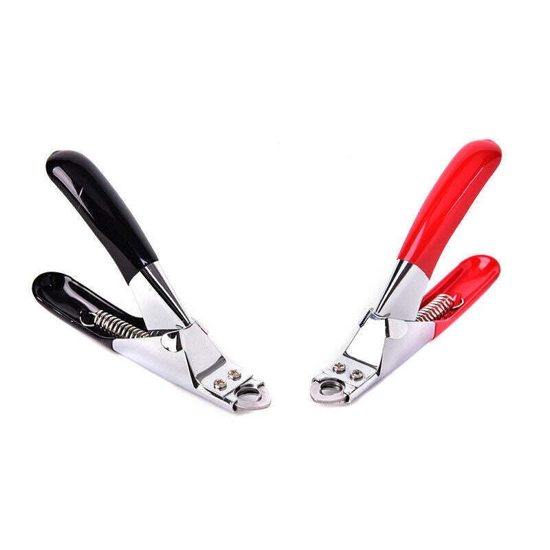 Stainless Steel Pet Dog Cat Birds Toe Claw Nail Clippers Trimmer Grooming Y FG