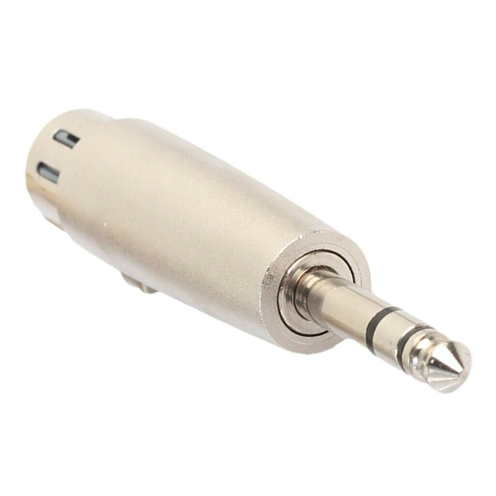 6.35mm Male Plug to XLR Female Plug MIC Audio Adapter Converter Connector
