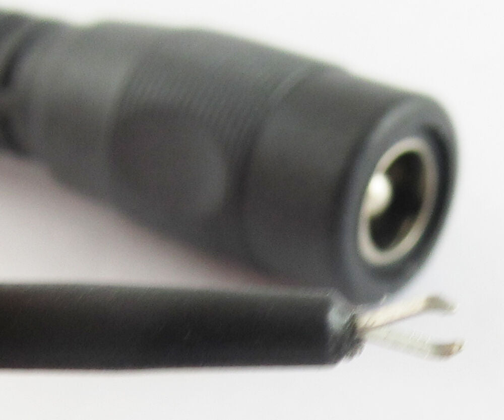 50sets Small Flat Test Hook to 2.1x5.5mm DC Female Jack DC Power Cable 30CM/1Ft
