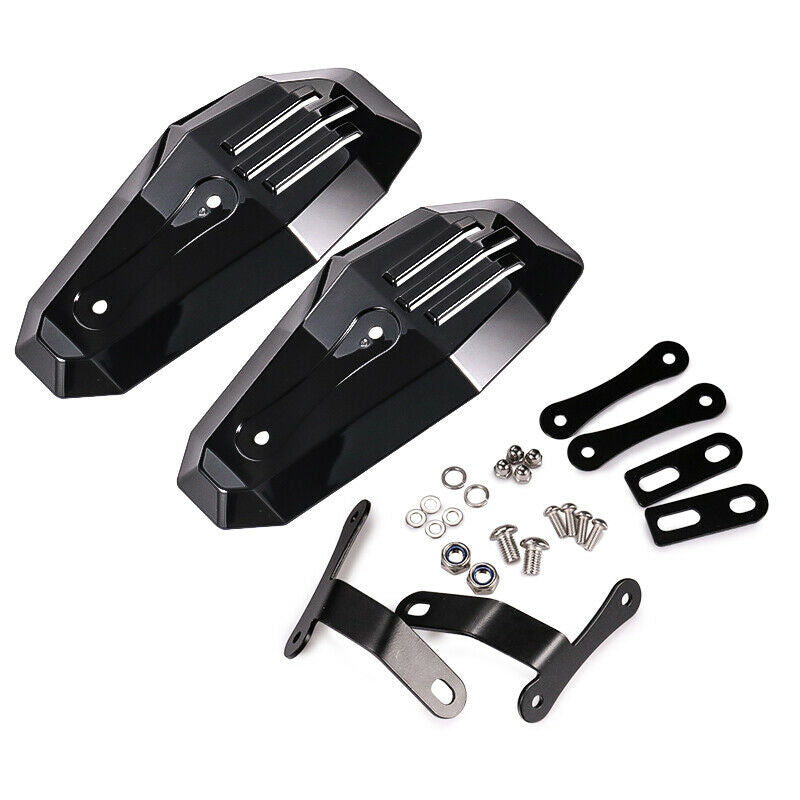 2PCS Universal Motorcycle Dirt Bike ATV Hand Guards Wind Shield