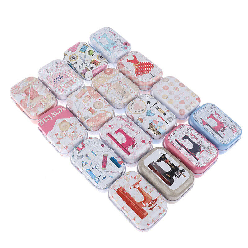 Mini Tin Box Sealed Jar Packing Jewelry Candy Small Storage Cans Coin Gi.l8