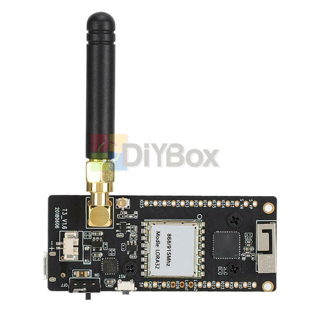 915Mhz ESP32 LoRa OLED 0.96" Wifi Bluetooth Wireless Module LoRa32 V2.1