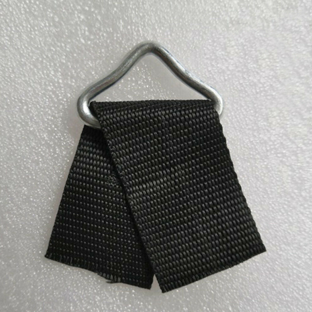 50pcs Metal Silvery Triangle Rings Buckle Ring for Trampoline Parts Supplies
