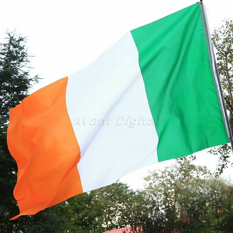 3' X 5' Irish Flag Ireland National Flag Country Banner Polyester Flag 90x 150cm