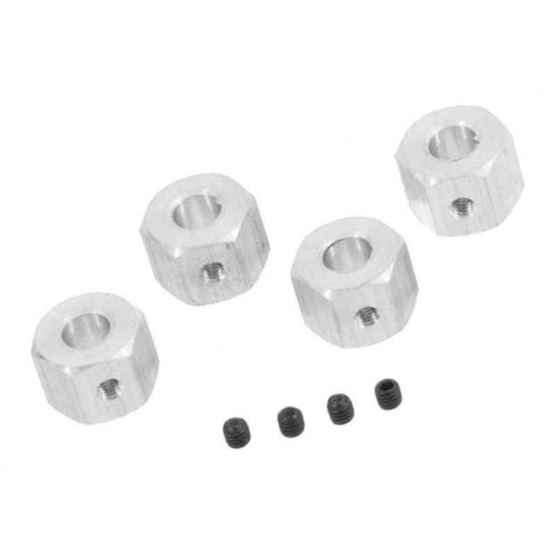 4 Packs 12mm Wheel Drive Hub Converter DIY Part WPL JJRC MN Cars Accessory