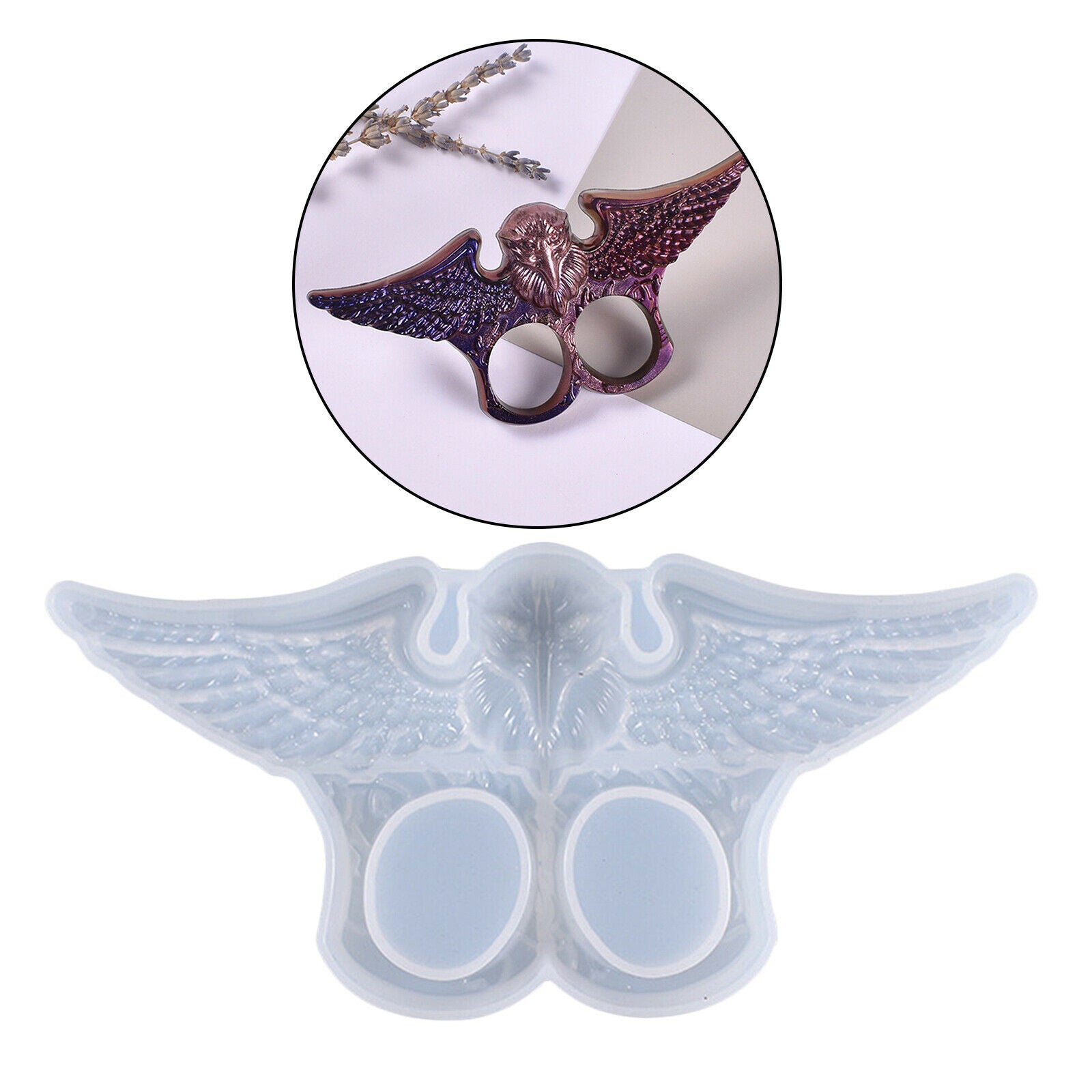 Eagle Craft Epoxy Mold Key Chain Keychain Mould Pendant Tool Ornaments Kids