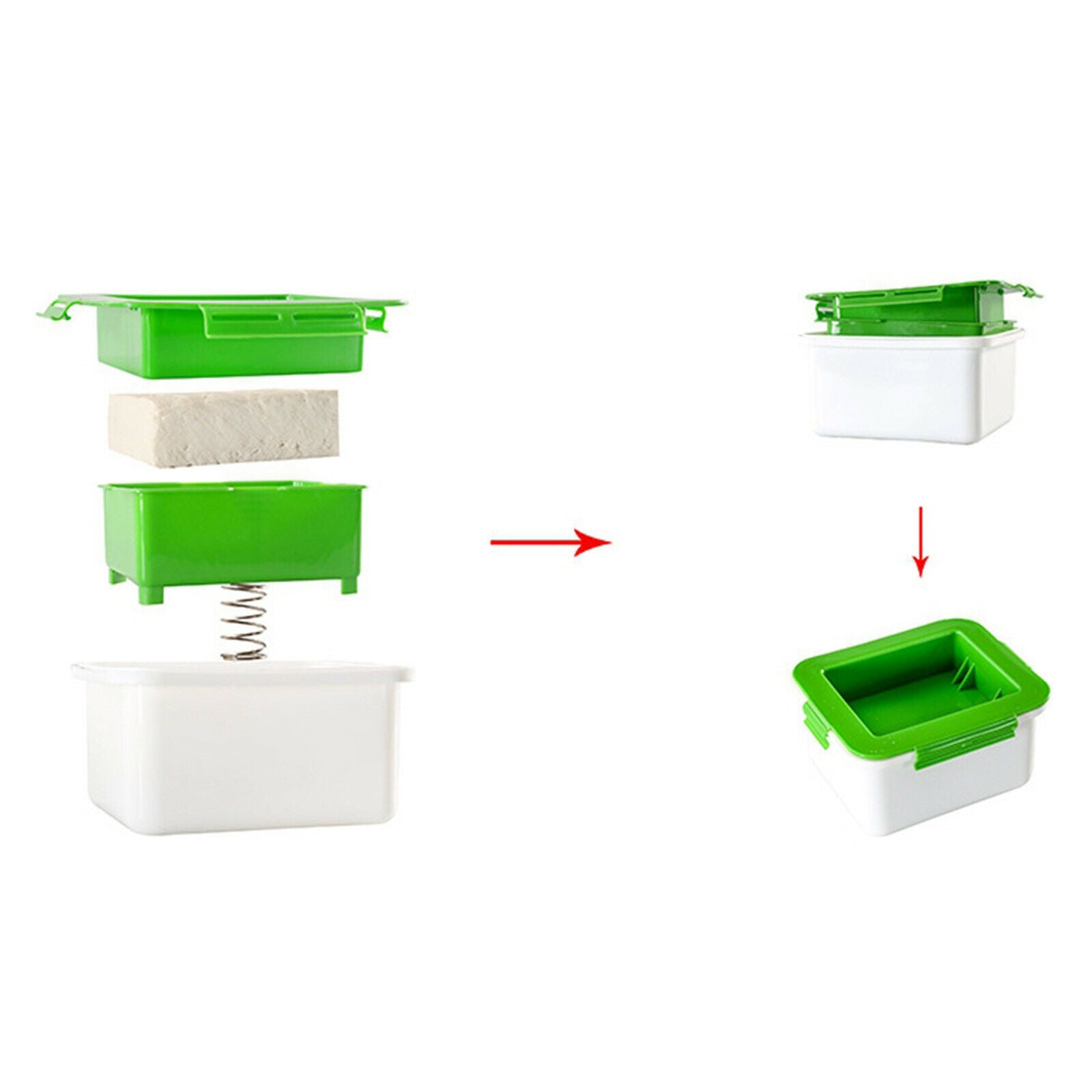 Premium Tofu Press Mold Remove Moisture From Tofu Maker Mould Automatically
