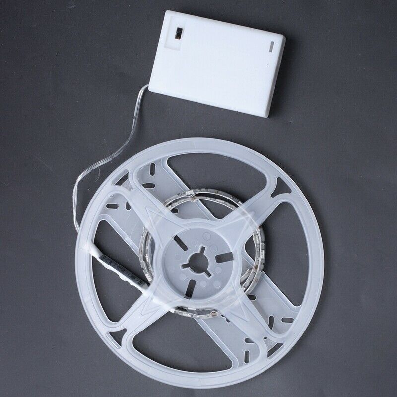 4.5V Battery Operated 50Cm Rgb Led Strip Light Waterproof Craft Hobby Light U7N5