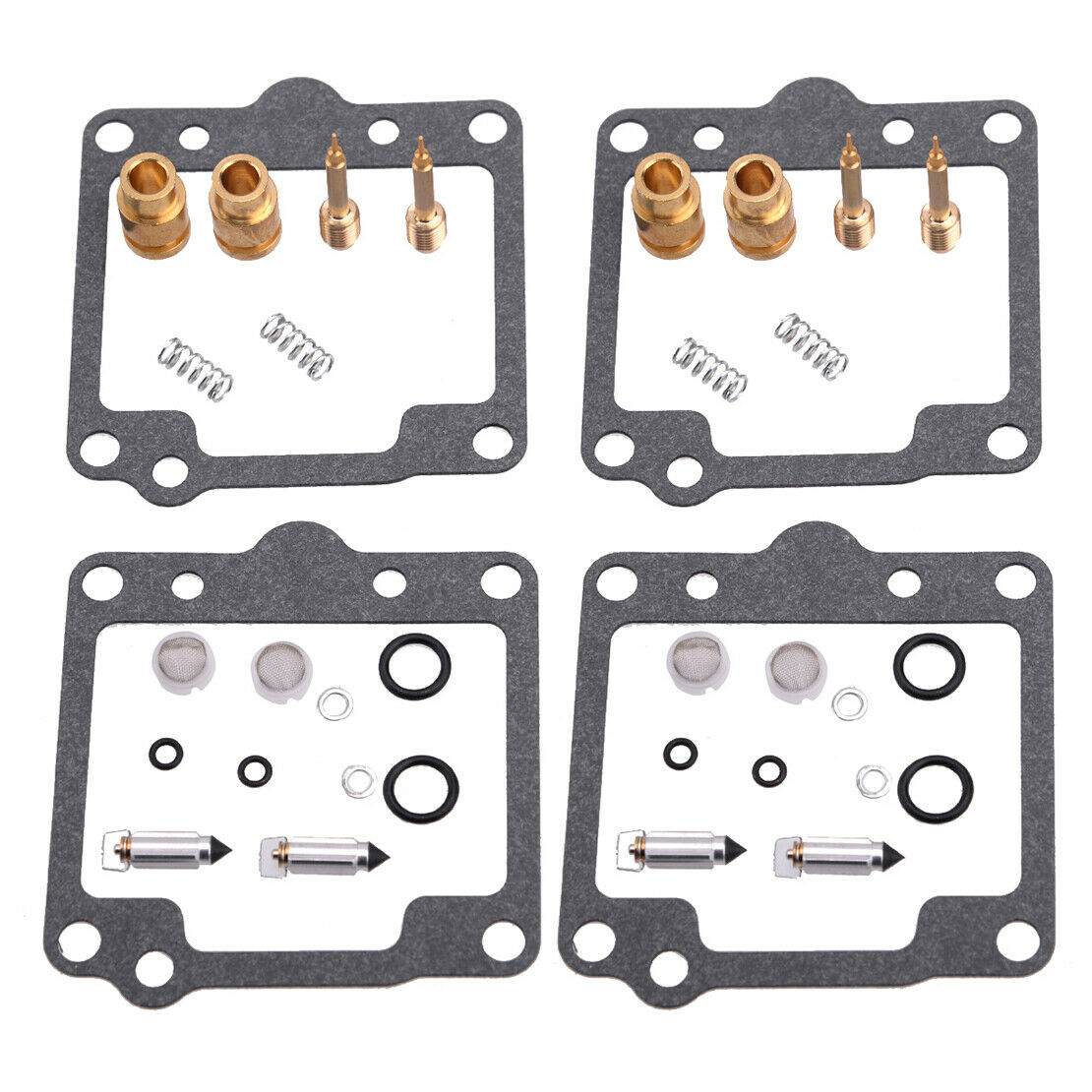 4Set Motorcycle Carburetor Carb Repair Kit Fit For Yamaha XS650S 1981-1983
