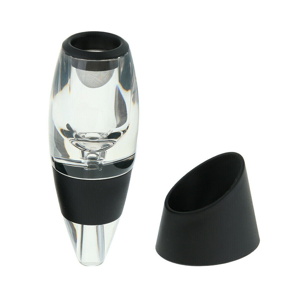 Wine Aerator Decanter Pourer Spout Diffuser with Base Bar Supplies Gadgets