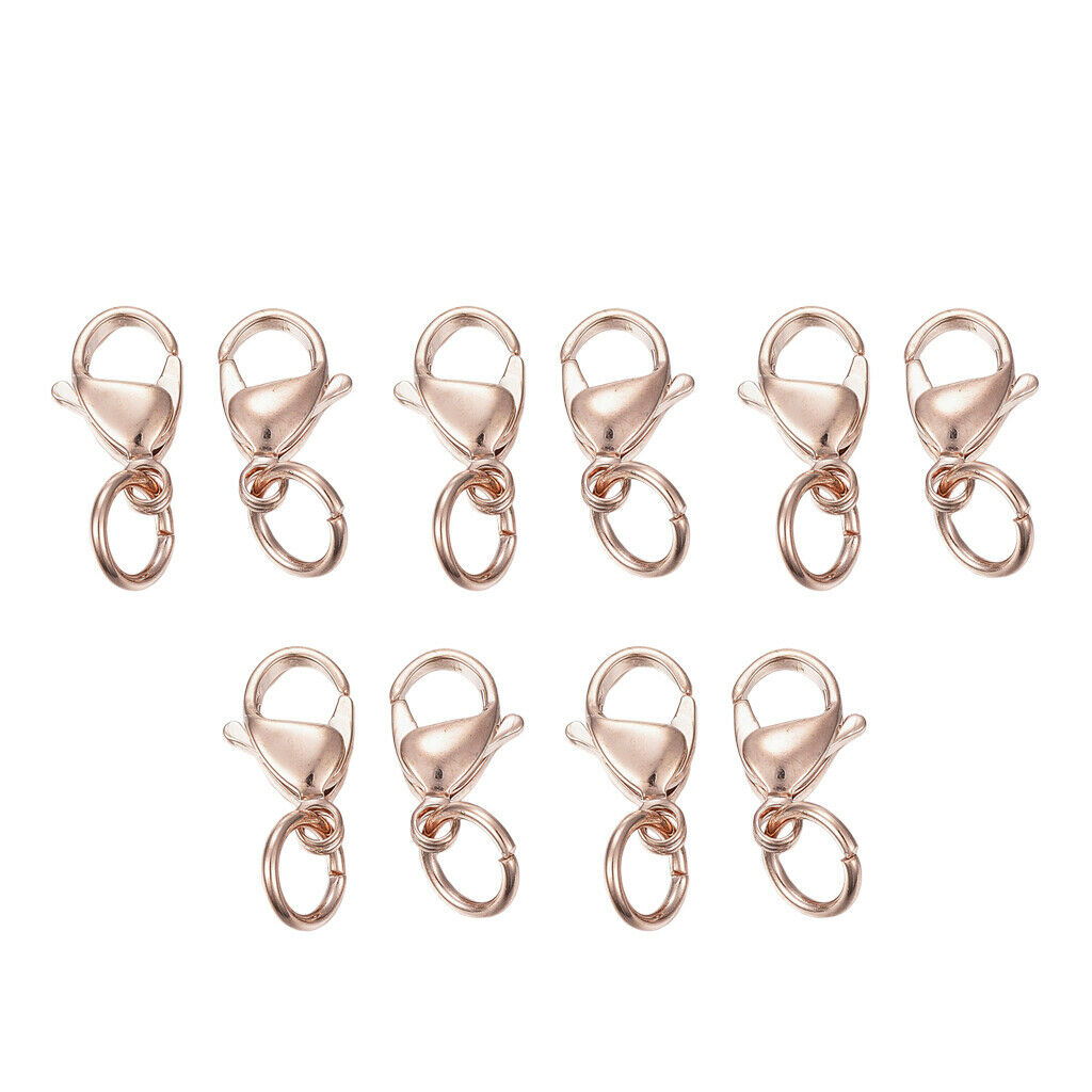 10x Lobster Clasps Snap Hook for Bracelet Necklace Anklets Jewelry Making