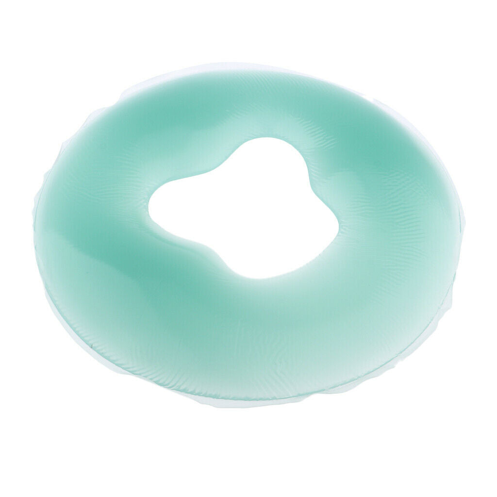 Salon Silicone SPA Massage Pillow Face Relax Cushion Reusable Washable Green