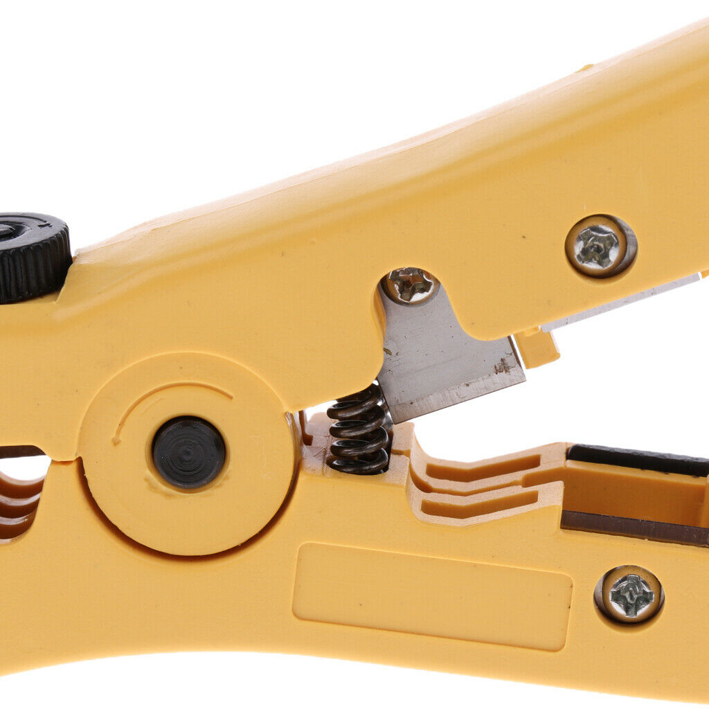 Compression Tool Assembly Coaxial Connectors Cable Crimper+Wire Stripper Tool
