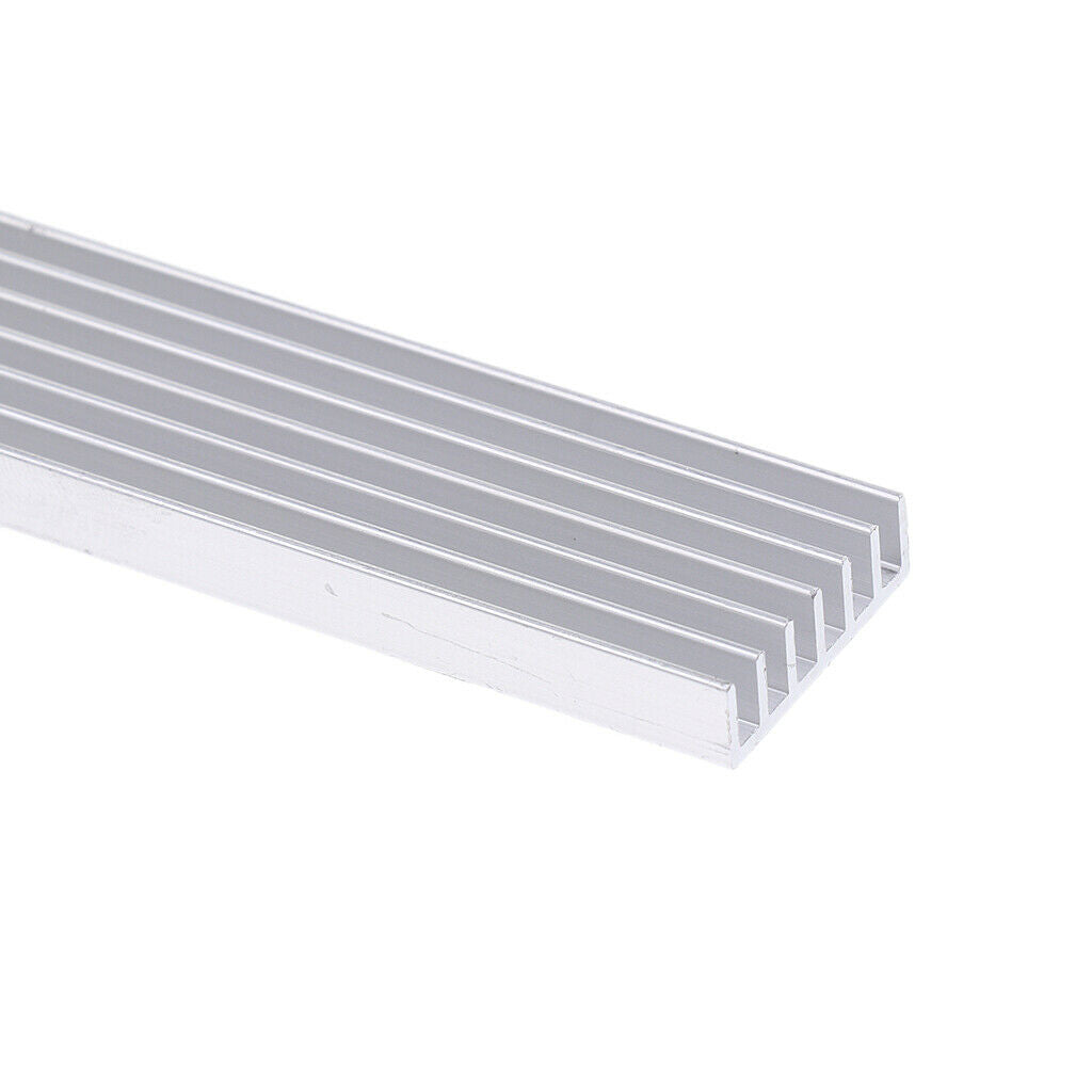 10x Aluminum Heat Sink Radiator Cooler 20*6*150mm SMD LED and PC RAM Stick