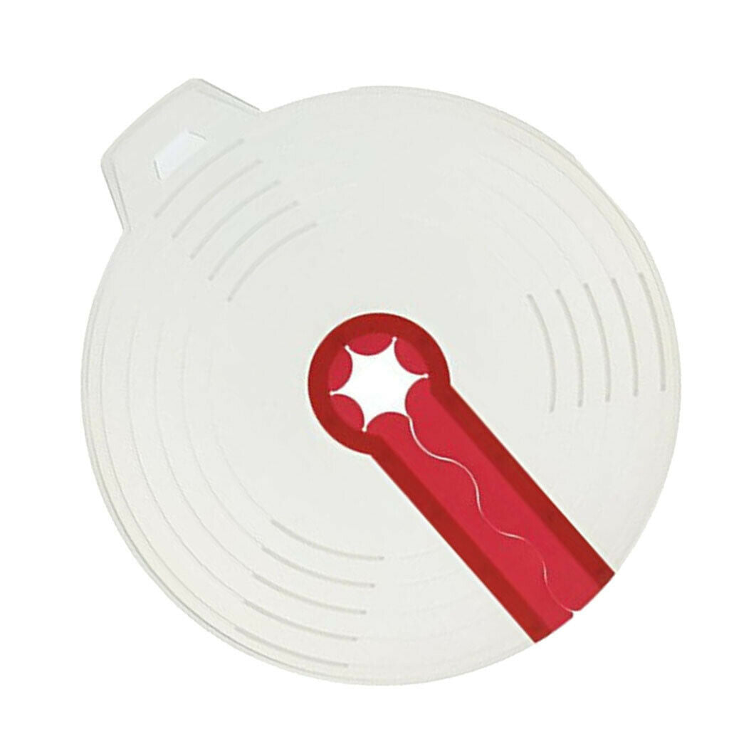 12" Plastic Splatter Screen Egg Bowl Splash Proof Guard Frying Pan  Lid