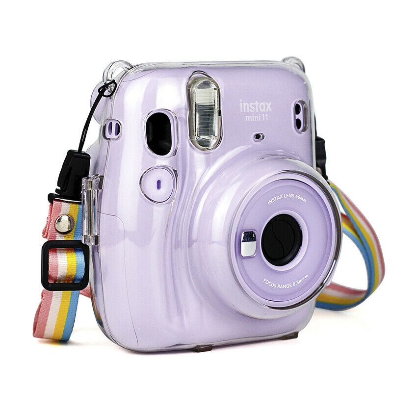 New For Fujifilm Instax Mini 11 Camera Protective Hard Case Clear Cover Shell
