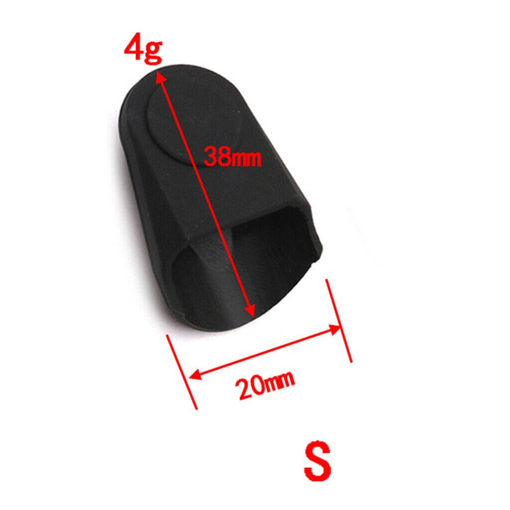 Saxophone Mouthpiece Cap, Sax Mouthpiece Protection Rubber Cap Accessory, Black