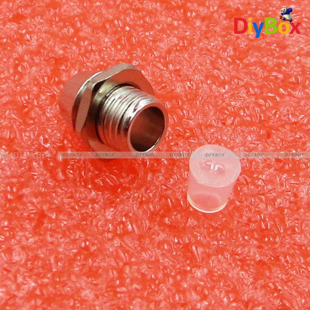 50PCS Chrome Metal LED 3mm Plated Bezels Panel Holder Case DIY